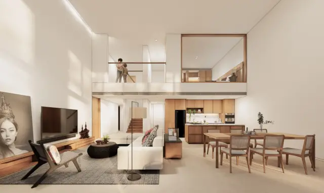 -Bedroom Apartments, with garden view, on Layan Beach beach — Layan