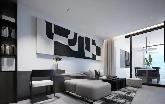 -Bedroom Apartments, with pool view, on Kamala Beach beach — Kamala