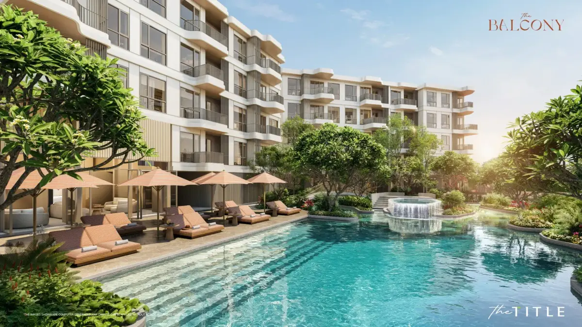 1-Bed Apartment Steps from Nai Yang Beach, Title Balcony — Nai Yang · 1/18