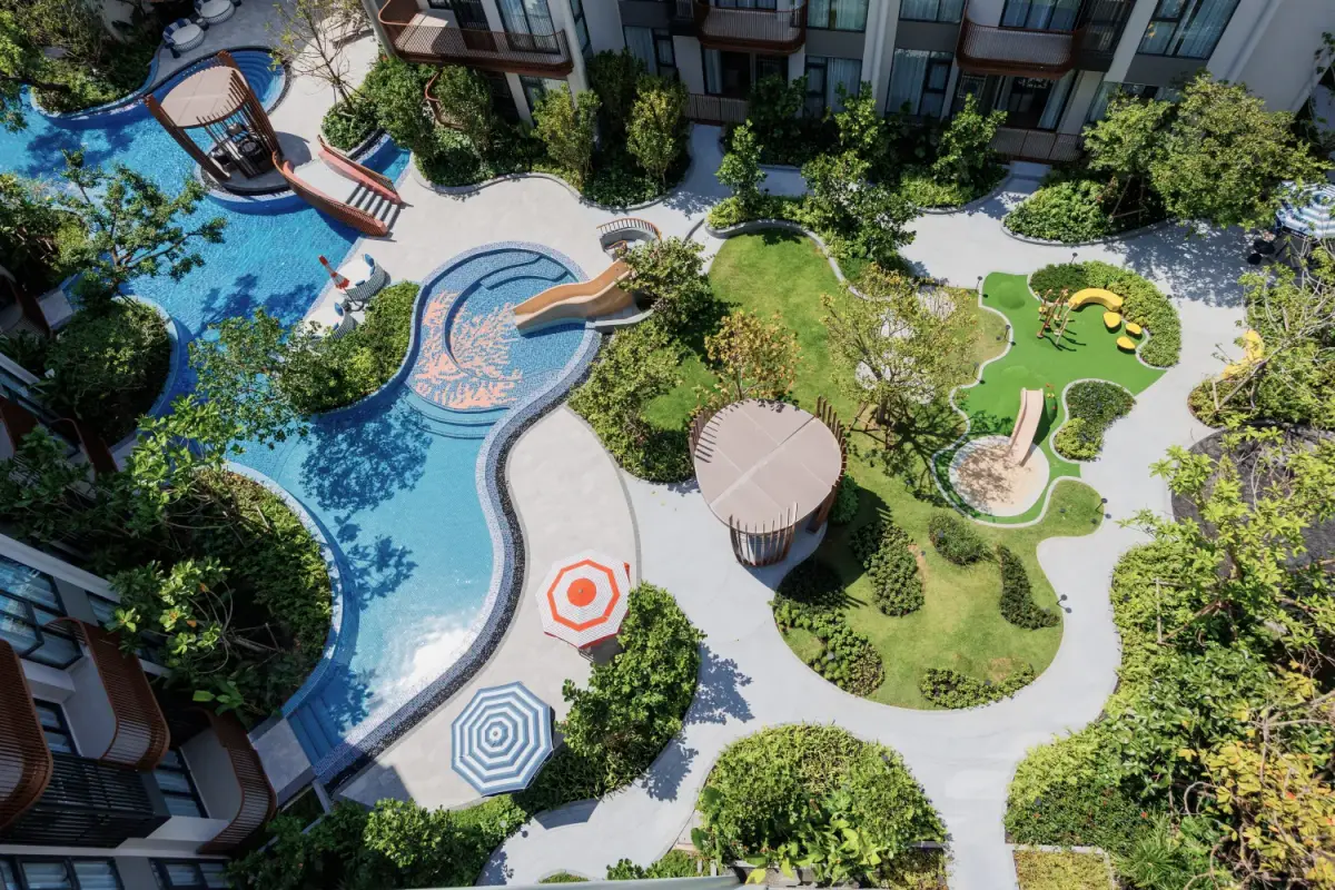 One-Bedroom Apartment with Mountain View at Canvas, Bang Tao — Bang Tao · 2/36
