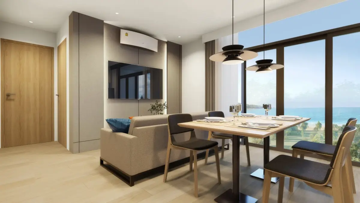 2-Bed Garden-View Apartment in Sea Heaven, Nai Thon — Nai Thon · 4/19