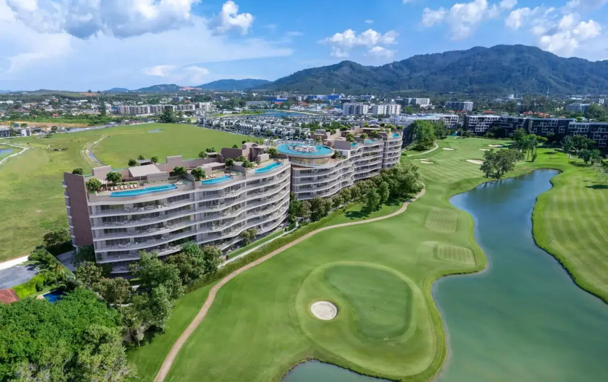 3-Bed Apartment over Laguna Golf, Angsana Topaz, Bang Tao — Bang Tao · 1/17