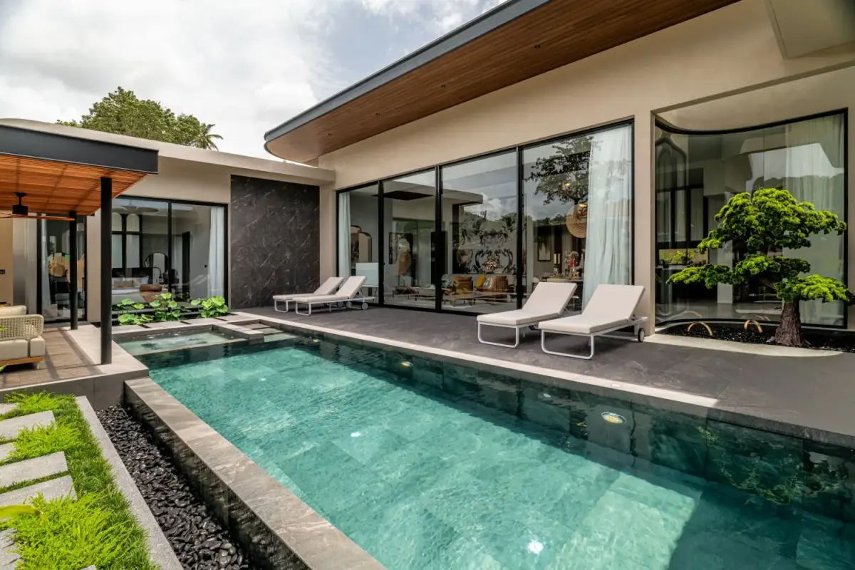 Single-Storey 3-Bed Pool Villa at Vimannaya, Nai Harn — Nai Harn · 1/39