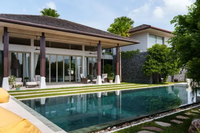 Large -Bedroom Villa, with pool view in Botanica Phase The Residence project, on Bangtao / Laguna beach — Cherng Talay