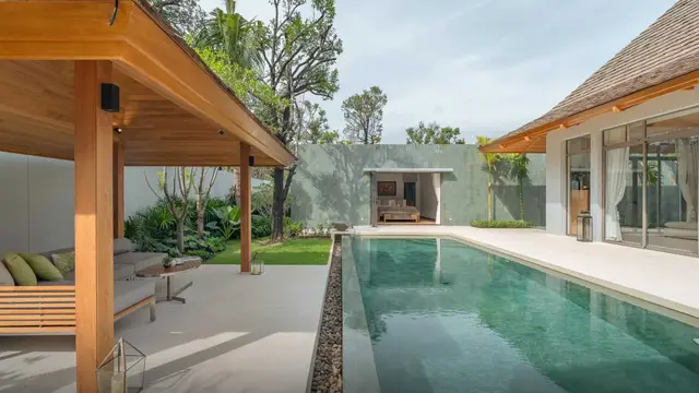 -Bedroom Villa, with pool view in Anchan Indigo project, on Bangtao / Laguna beach — Layan