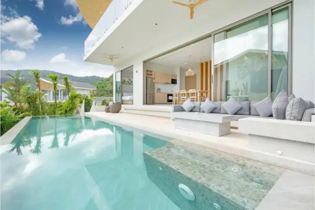 -Bedroom Villa, with pool view in Himmapana Villas Phase project, on Kamala Beach beach — Kamala