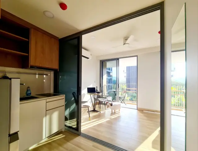 Studio Apartments, with golf course in Sky Park Selesta project, on Bangtao / Laguna beach — Bang Tao