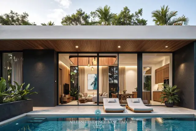 -Bedroom Villa, with pool view, on Bangtao / Laguna beach — Cherng Talay