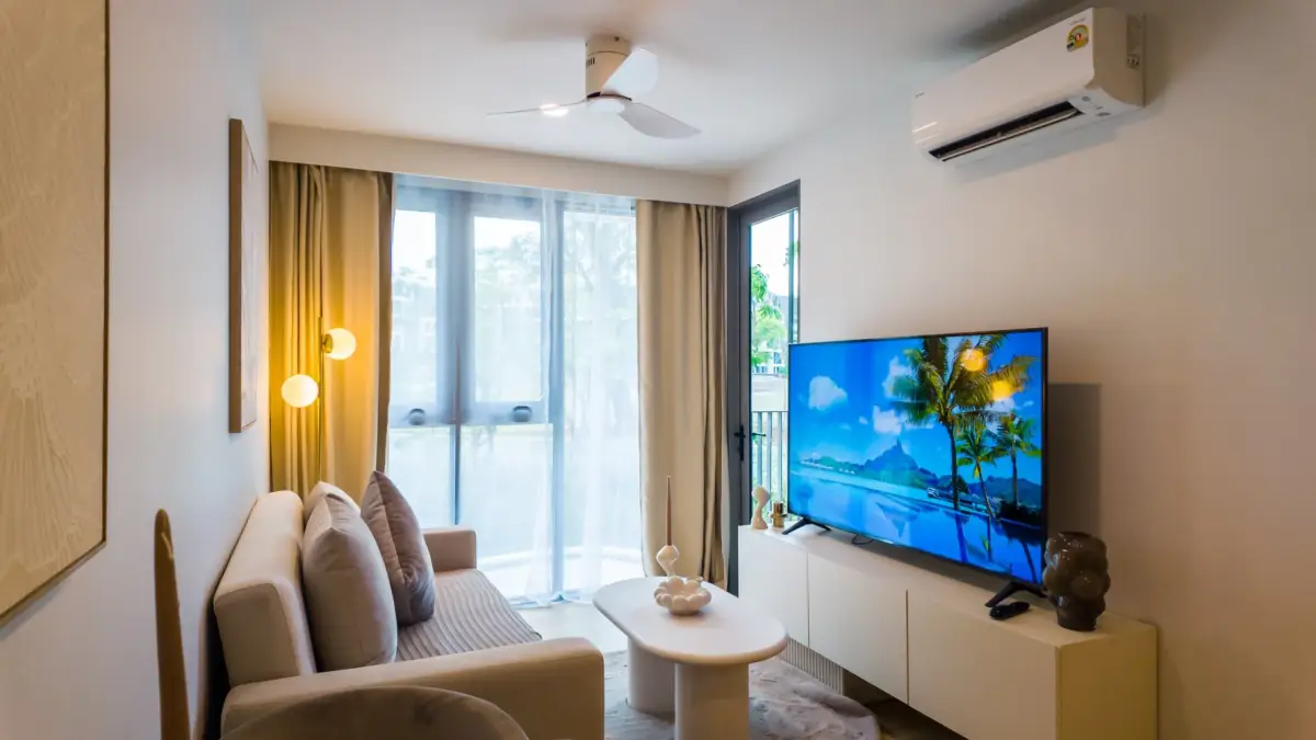 Golf-View One-Bed at Sky Park Selesta, Laguna Bang Tao — Bang Tao · 1/55