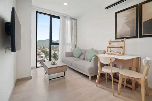 -Bedroom Apartments, with golf course in Sky Park Aurora project, on Bangtao / Laguna beach Video — Bang Tao