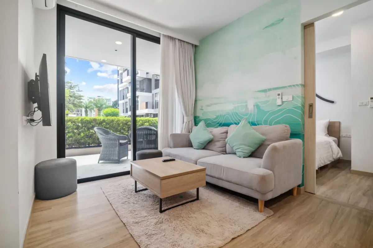 -Bedroom Apartments, with golf course in Sky Park Aurora project, on Bangtao / Laguna beach — Bang Tao · 1/53