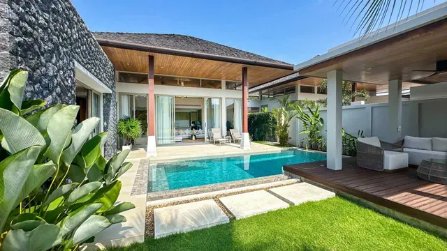 -Bedroom Villa, with pool view in Botanica Lake Side Phase project, on Bangtao / Laguna beach Video — Layan