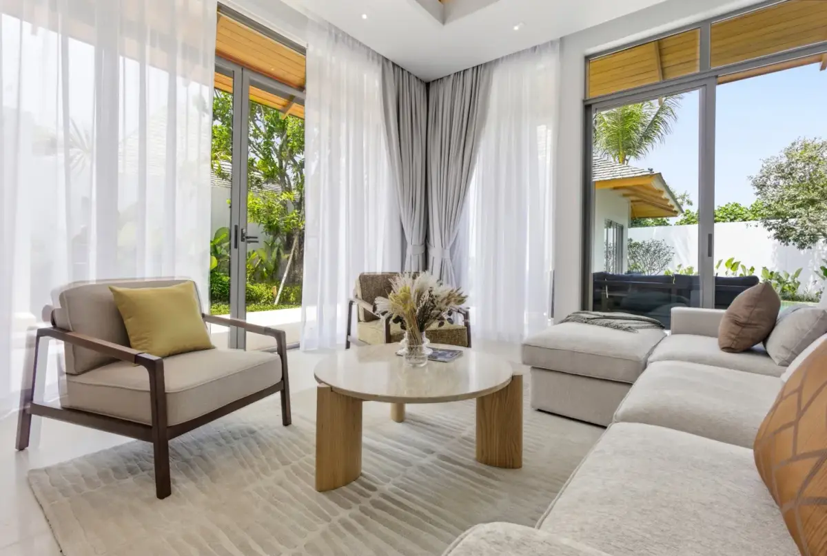 -Bedroom Villa, with pool view in Anchan Flora project, on Bangtao / Laguna beach — Thalang · 3/70