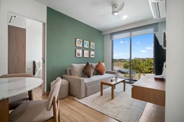 -Bedroom Apartments, with golf course in Sky Park Selesta project, on Bangtao / Laguna beach Video — Bang Tao