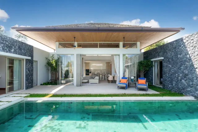 -Bedroom Villa, with pool view in Botanica Foresta project, on Bangtao / Laguna beach — Layan