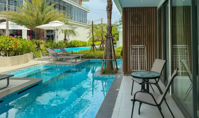 -Bedroom Apartments, with pool view and near the sea in Sunshine Beach by KORA project, on Bangtao / Laguna beach — Layan