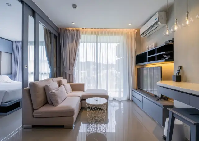 1-Bedroom Apartments, with mountain view in City Gate project, on Kamala Beach beach — Kamala