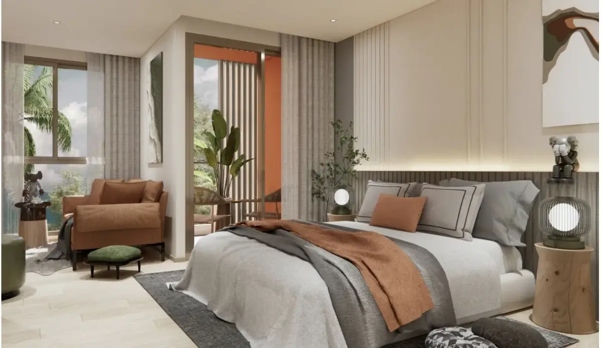 Studio Apartments, with garden view, on Naithon beach — Nai Thon · 5/26