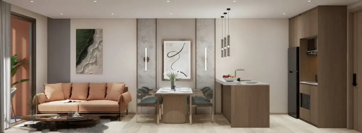 2-Bedroom Apartments, with mountain view, on Naithon beach — Nai Thon · 2/27