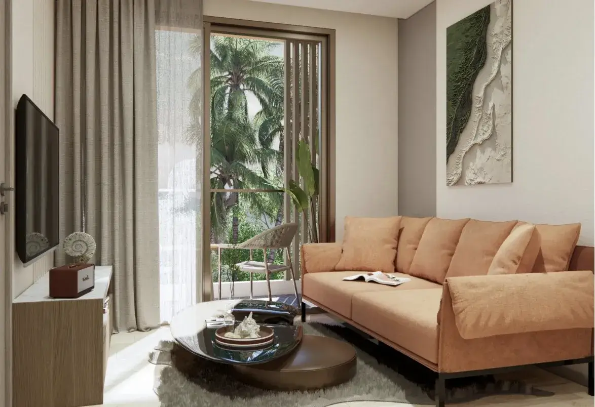 2-Bedroom Apartments, with mountain view, on Naithon beach — Nai Thon · 1/27