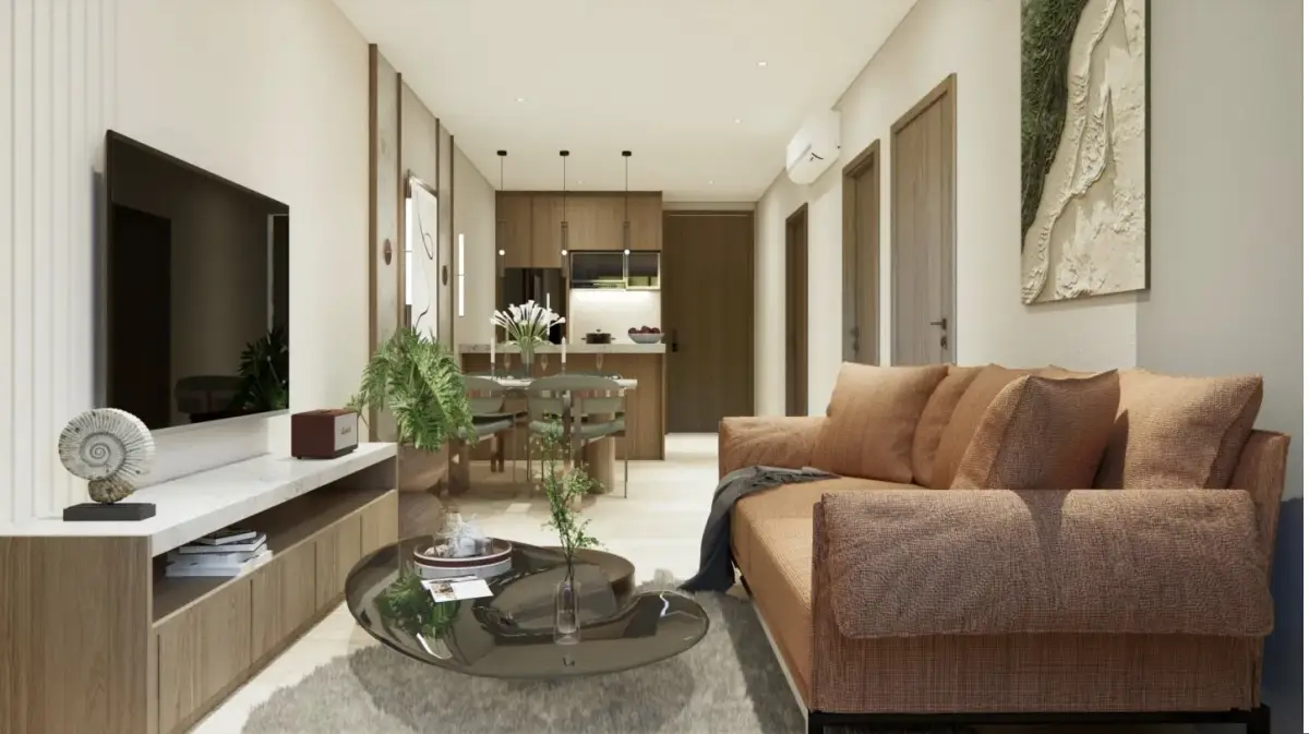 2-Bedroom Apartments, with mountain view, on Naithon beach — Nai Thon · 1/27