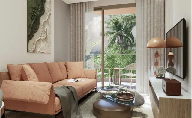2-Bedroom Apartments, with pool view, on Naithon beach — Nai Thon