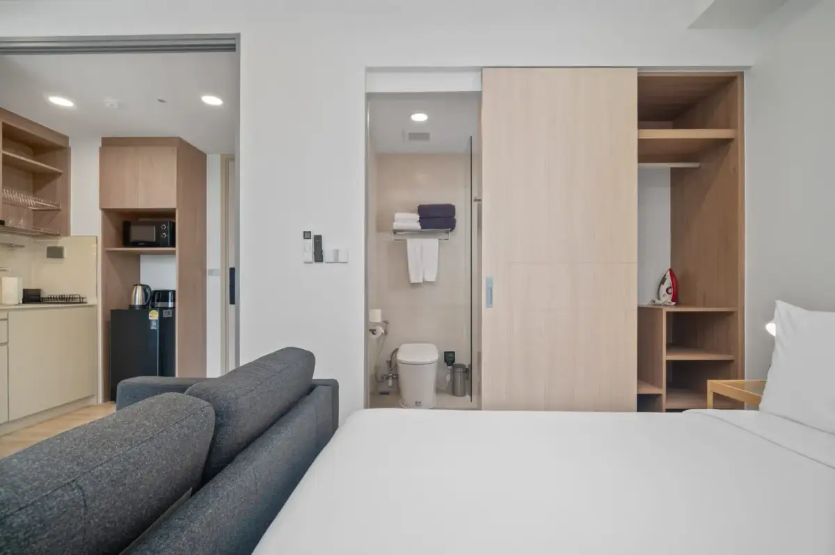 Studio Apartments, with golf course in Sky Park Selesta project, on Bangtao / Laguna beach — Bang Tao · 5/18