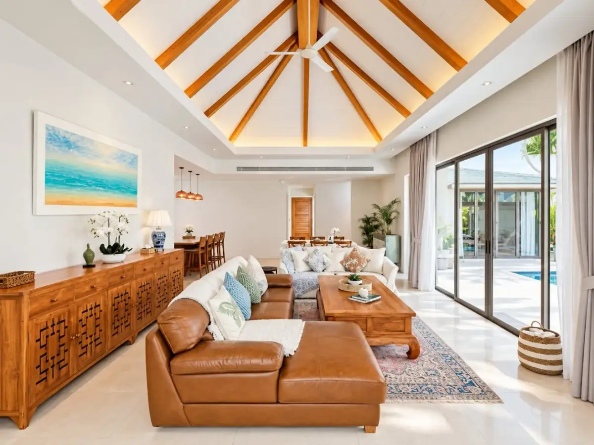 Spacious 4-Bedroom Villa, with pool view in Anchan Hills project, on Bangtao / Laguna beach — Cherng Talay · 2/20