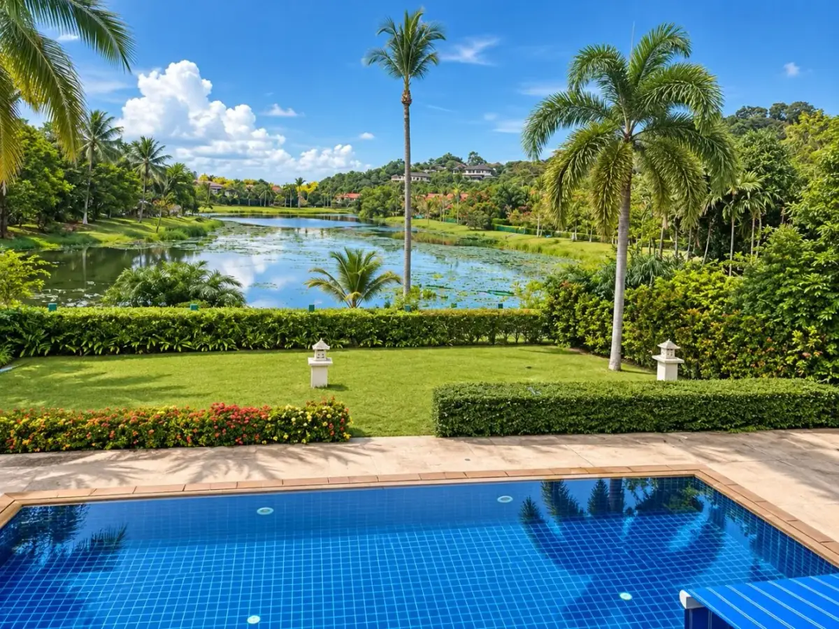 4-Bedroom Villa, with pool view in Angsana Villas Resort project, on Bangtao / Laguna beach Video — Layan · 1/17