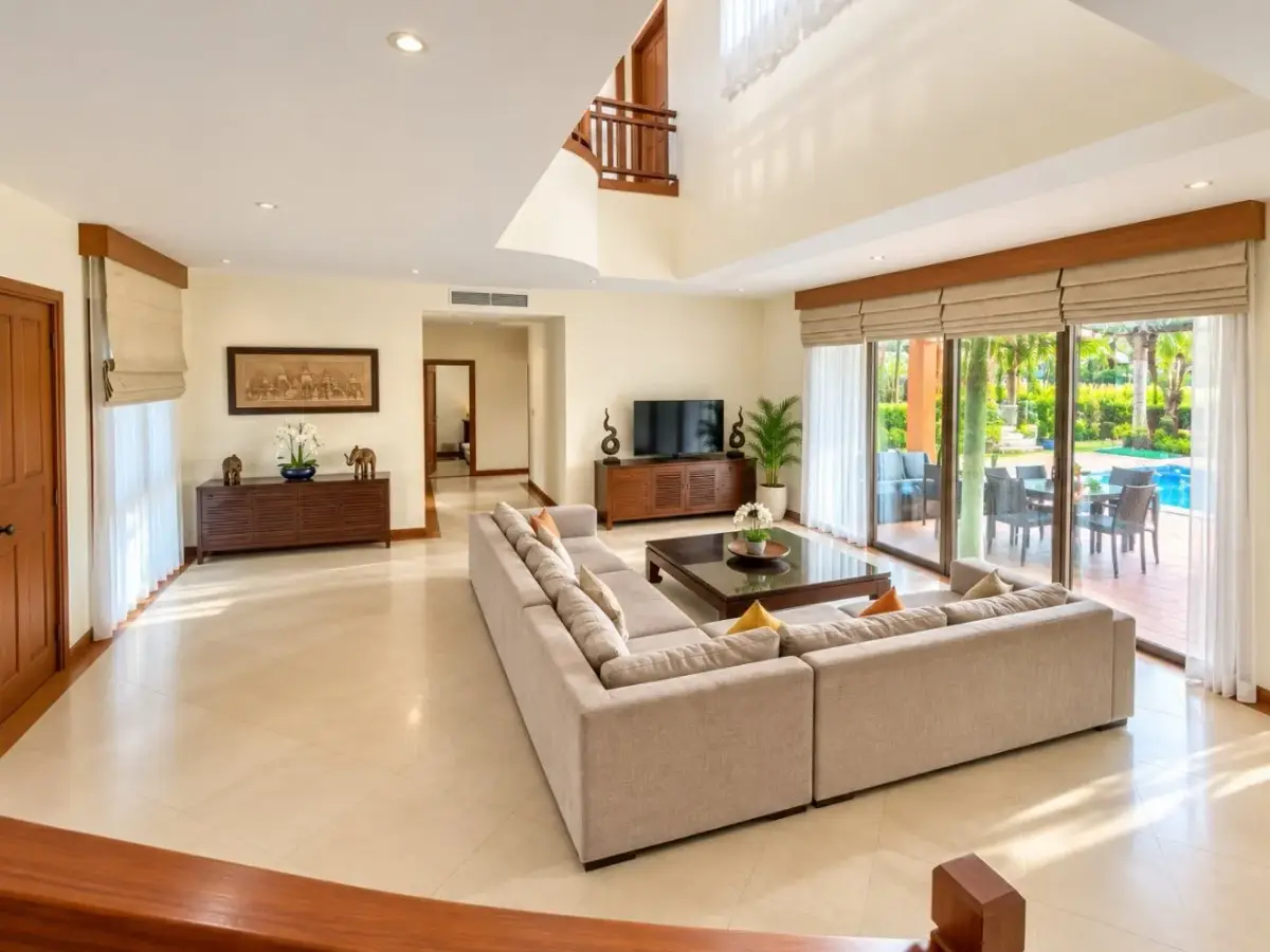 4-Bedroom Villa, with pool view in Angsana Villas Resort project, on Bangtao / Laguna beach Video — Layan · 2/17